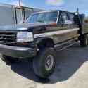 1992 Ford F-350 Pickup Black 4WD Automatic