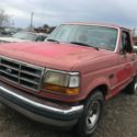 1992 FORD F150 WITH 149,911 MILES, HAS KEY STARTS & RUNS