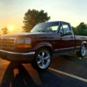 1992 FORD F150 XLT LOWERED PATINA 20&#034; STAGGERED BILLETS  CLEAN
