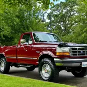 1992 FORD F250 4X4 XLT REG CAB 7.5L 460 V8 ONLY 32K ORIG MILES 2-OWNER RUST FREE