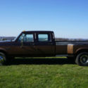 1992 Ford F350 Crew Cab 4 Door Dually Pickup Truck 7.3 IDI Turbo Diesel 2wd