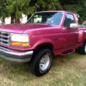 1992 FORD FLARESIDE 4X4 F-150 XLT SHORT BED WITH LOW MILES AND NO RUST ORIGINAL