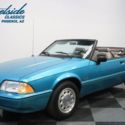 1992 Ford Mustang  16536 Miles Calypso Green Convertible 5.0L HO V8 4-Speed w/ O