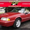 1992 Ford Mustang 2dr Convertible LX Sport 5.0L 87961 Miles Wild Strawberry  5.0