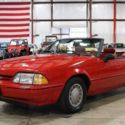1992 Ford Mustang  90268 Miles Red Convertible 2.3 Liter I4 Automatic