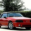 1992 FORD MUSTANG GT 5.0L CONVERTIBLE RED AUTO 15K ORIGINAL MILES COLLECTORS CAR