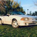 1992 FORD MUSTANG GT CONVERTIBLE, 5.0 AUTOMATIC, LOW 75,000 MILES - SUPERCHARGED