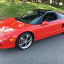 1992 FORMULA RED ACURA NSX, ACCIDENT FREE CARFAX, LOW 53K MILEAGE, TEXAS DRY NSX