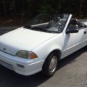 1992 GEO METRO CONVERTIBLE- WHITE AUTOMATIC TRANSMISSION