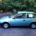 1992 Geo Metro FXI, 3/DR, H/B Coupe, 1.0L, SOHC, L3, EFI Engine, 5/Speed Manual