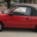 1992 Geo Metro LSi Convertible 2-Door Red