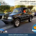 1992 Geo Tracker Convertible 2WD 97188 Miles Black SUV 4 Cylinder Engine Manual