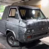 1992 GMC Fully custom van modified into a Corvair inspired truck. One of a kind!