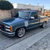 1992 GMC Sierra Blue C1500