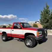1992 GMC Sierra Pickup Red K1500
