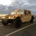 1992 H1 HUMMER 4X4 DIESEL 4 DOOR HARD TOP 4,500 MILES M998 M1038 MILITARY HUMVEE