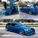 1992 Honda Civic DX Hatchback GSR Motor Turbo Suspension Body Kit Fully Built