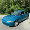 1992 Honda Civic Hatchback Green FWD Manual DX