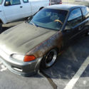 1992 HONDA CIVIC - MANUAL TRANSMISSION - TOW ONLY - CONFISCATED - H535134