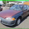 1992 Honds Civic LX Used 1.5L I4 16V Automatic Sedan No RESERVE