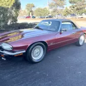 1992 Jaguar XJS Convertible Red