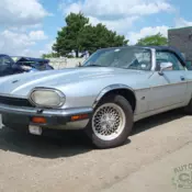 1992 JAGUAR XJS V12 CONVERTIBLE PARTS CAR CLEAN BODY WE SHIP !