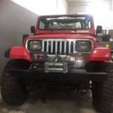 1992 JEEP WRANGLER RARE 4.0L 5 SPD LIFTED WINCH LOOKS RUNS GREAT NO RESERVE