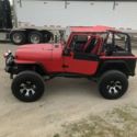 1992 Jeep Wrangler Red 4WD Manual S