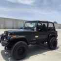 1992 Jeep Wrangler SUV Black 4WD Manual S