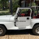 1992 Jeep Wrangler SUV White 4WD Manual RENEGADE