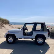 1992 Jeep Wrangler SUV White RENEGADE