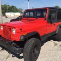 1992 Jeep Wrangler YJ 4 Cylinder 5 Speed Runs And Drives Good