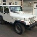 1992 Jeep Wrangler YJ 4.0L Automatic White