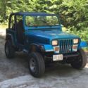 1992 jeep Wrangler yj 4x4 v6 manual Runs. Needs work.