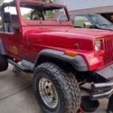 1992 Jeep Wrangler / Yj SUV Red 4WD Manual ISLANDER