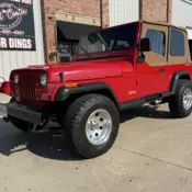 1992 Jeep Wrangler / Yj SUV Red