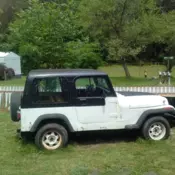 1992 Jeep Wrangler / Yj SUV White S
