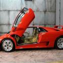 1992 Lamborghini Diablo Coupe Only 17,910 Miles Rosso Red Factory Rear Wing