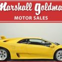 1992 Lamborghini Diablo Super Fly Yellow black leather inter only 12,500 miles