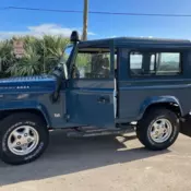 1992 Land Rover Defender Blue 4WD Manual 90
