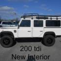 1992 Land Rover Defender Defender 110 Wagon Manual 5-Speed 4WD, 200tdi