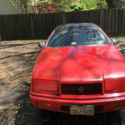 1992 LeBaron red convertible only 28,000 miles