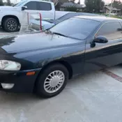 1992 Lexus SC Black 300