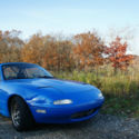 1992 Mariner Blue Turbo Miata Flyin Miata 1.6L project