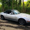 1992 Mazda Eunos Roadster Miata Caged 5 speed Hard Top JDM RHD Silver