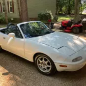 1992 mazda miata base convertible 2-door 1.6l 275 HP