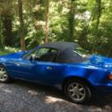 1992 Mazda Miata MX-5 Blue 2D Coupe Convertable