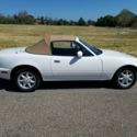 1992 Mazda Miata MX-5 White/Black New Tan Top  New Kenwood Low Miles 2nd Owner