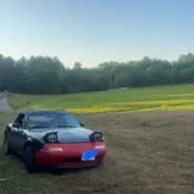 1992 Mazda Mx-5 Miata Convertible Black