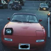 1992 Mazda MX-5 Miata Red